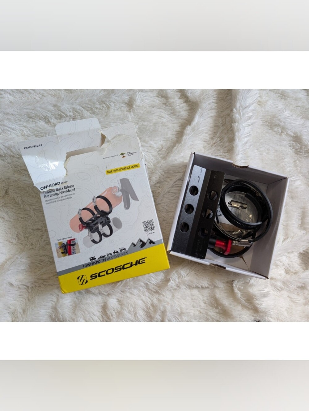 Scosche Outdoor Quick Release Fire Extinguisher Mount New In Box
